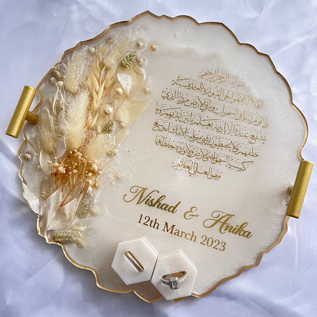 3D Floral Ring Tray CraftsbyNahima