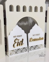 My First Eid/ Ramadan Milestone Plaques