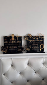 Graduation Subject Character Theme Plaque