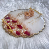 Crystal Edge Ring Tray