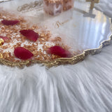Crystal Edge Ring Tray