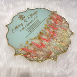 Custom Mandala 3D Floral Plaque