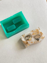 Double Wavy Ring Holder Mould