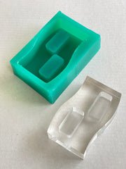 Double Wavy Ring Holder Mould