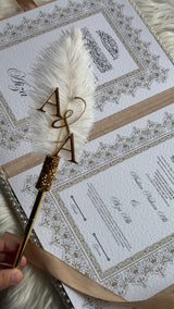 Crushed Velvet Nikkah Box Set