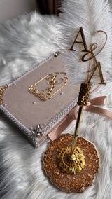 Crushed Velvet Nikkah Box Set