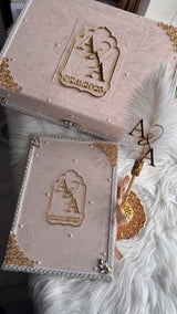Crushed Velvet Nikkah Box Set