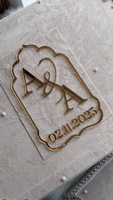 Crushed Velvet Nikkah Box Set