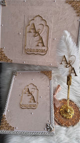 Crushed Velvet Nikkah Box Set