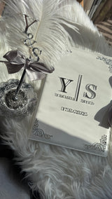 White and Gold Leather Nikkah Nama Set