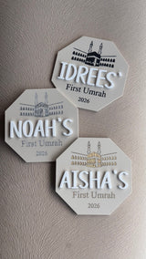 My First Umrah Plaque - Engraved Matte Acrylic