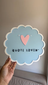 3D printed logo sign - branded