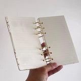 A6 Floral Notebook CraftsbyNahima