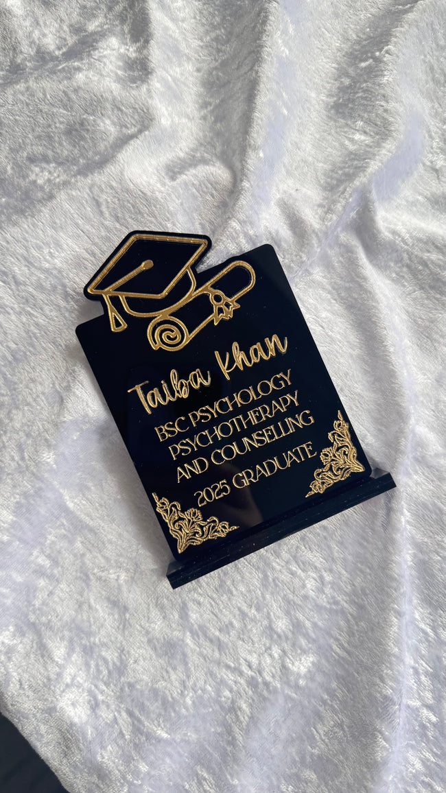 Mini Graduation Acrylic Plaque