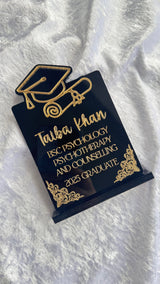 Mini Graduation Acrylic Plaque
