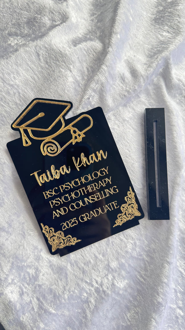 Mini Graduation Acrylic Plaque