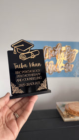 Mini Graduation Acrylic Plaque