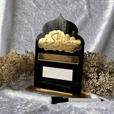 Black and Gold Countdown Display Sign