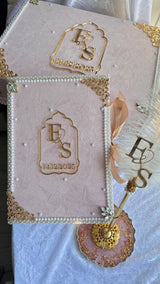 Crushed Velvet Nikkah Box Set