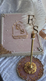 Crushed Velvet Nikkah Box Set