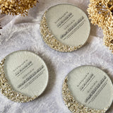 Ramadan Iftar and Suhur Dua Silver Crystal Magnets