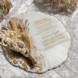 7inch Floral Bunch Plaques