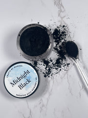 Midnight Black Premium Mica Powder