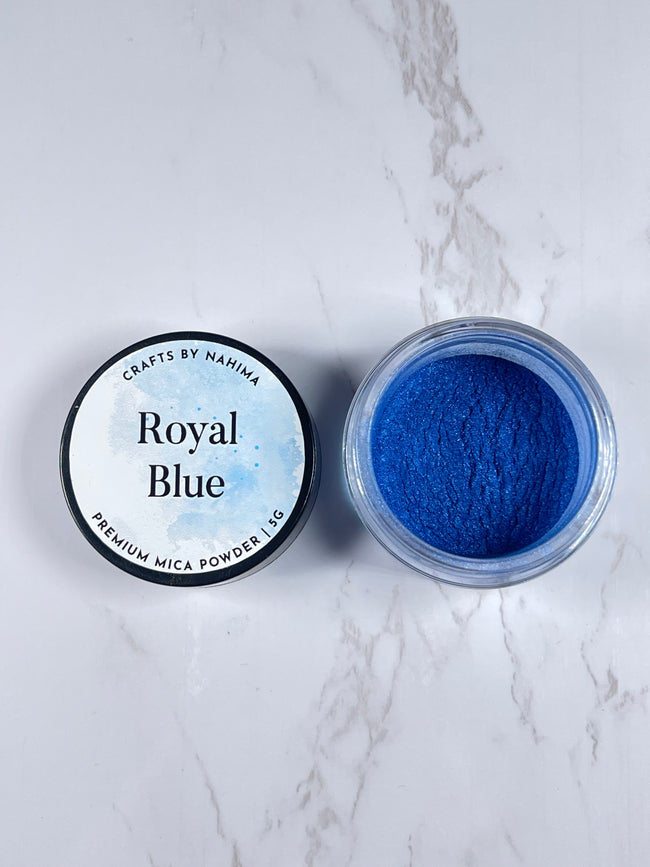 Royal Blue Premium Mica Powder
