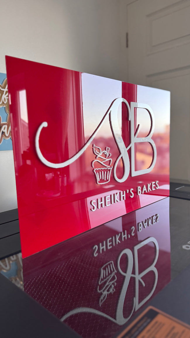 Custom Business Logo Wall Sign