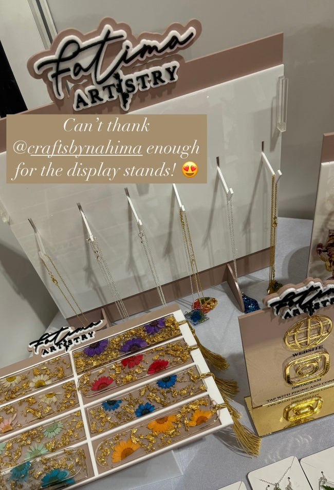 Acrylic Bookmark Display Plate