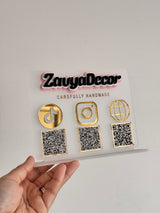 3-QR Code Logo Sign
