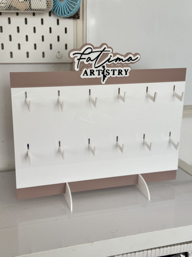 Custom business keychain stand