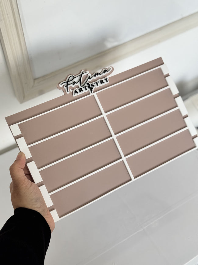 Acrylic Bookmark Display Plate