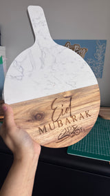 Acacia & Marble Chopping Board