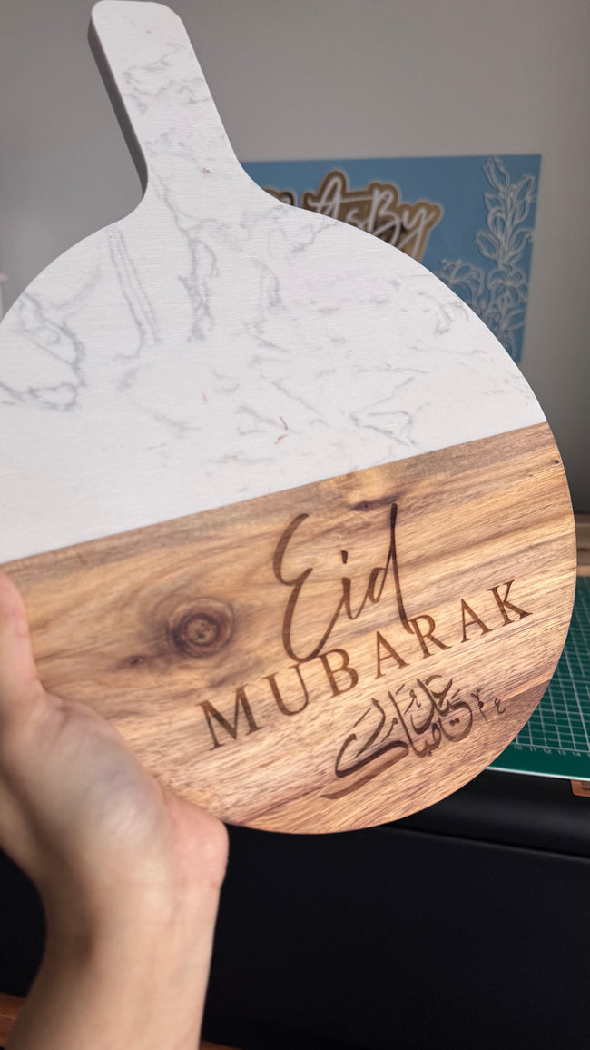 Acacia & Marble Chopping Board