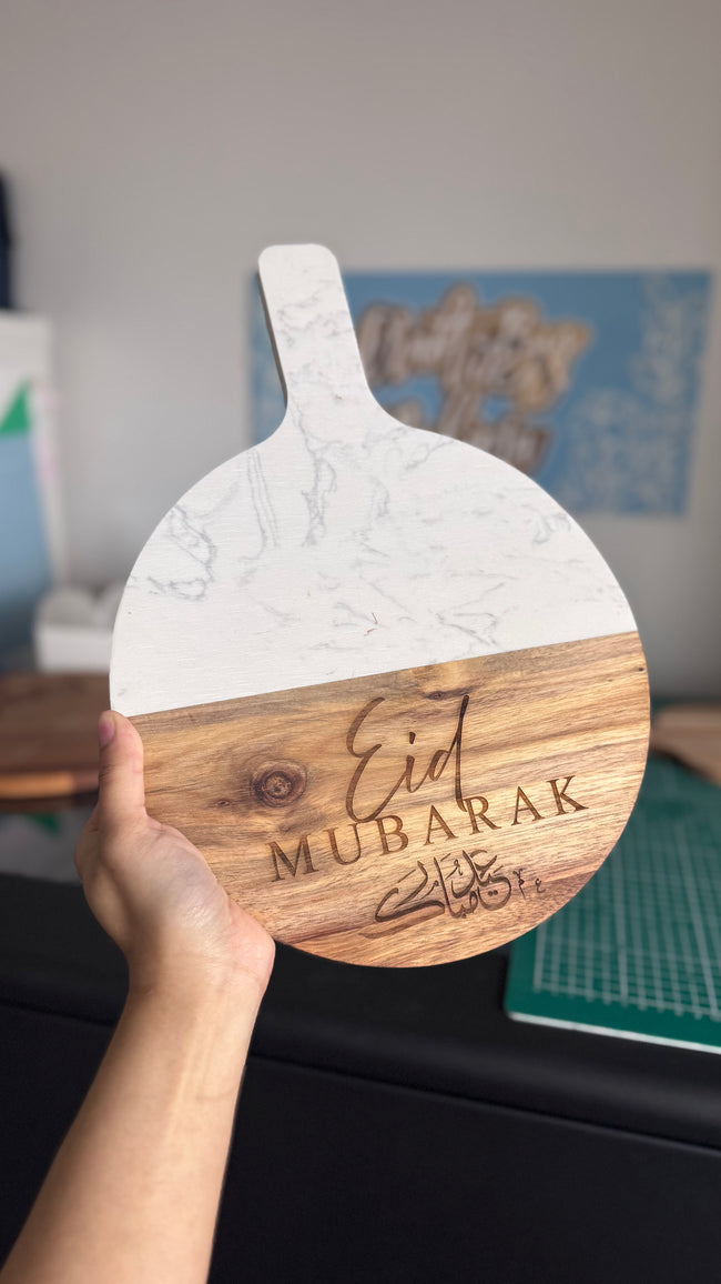 Acacia & Marble Chopping Board