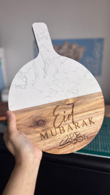 Acacia & Marble Chopping Board