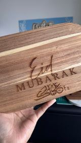 Engraved Acacia Cheeseboard / Food Display Board