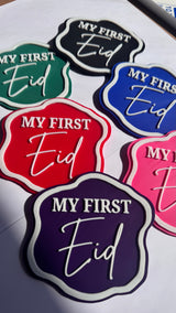 My First Eid Plaque 🌙 | 3D Printed Baby Eid Keepsake | Eid Mubarak Decoration | New Baby Gift