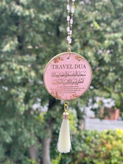 Pink Car Hanging Ornament - Travel Dua