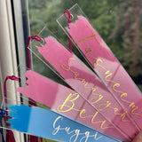Acrylic Personalised Bookmark