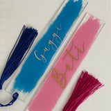 Acrylic Personalised Bookmark