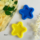 Bauble and Star Keyring, Ornament Silicone Mould - Resin, Jesmonite