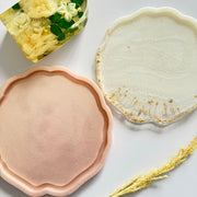 Geode 2 Shape 10inch/ 26cm Tray Silicone Mould - Resin, Jesmonite, Eco Resin