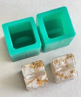 Square Ring Holder Moulds - Silicone Mould - Resin - Jesmonite