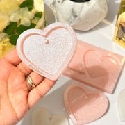 Heart Keychain Moulds / resin / jesmonite / Keyring mould