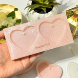 Heart Keychain Moulds / resin / jesmonite / Keyring mould