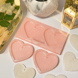 Heart Keychain Moulds / resin / jesmonite / Keyring mould
