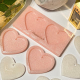 Heart Keychain Moulds / resin / jesmonite / Keyring mould