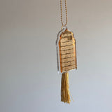 Gold Mirrored Acrylic Ayatul Kursi Hanging Ornament